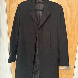 rag & bone Men's Black Pea Coat
